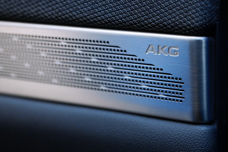 Close-up View of the AKG Studio Audio Speaker | Ed Morse Cadillac Tampa FL in TAMPA FL