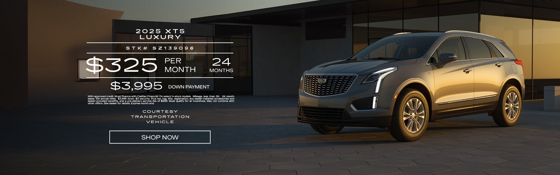 Courtesy 2025 XT5 Luxury