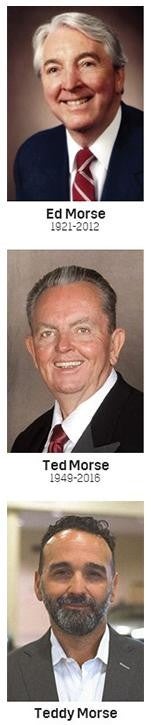 Ed, Ted, and Teddy Morse