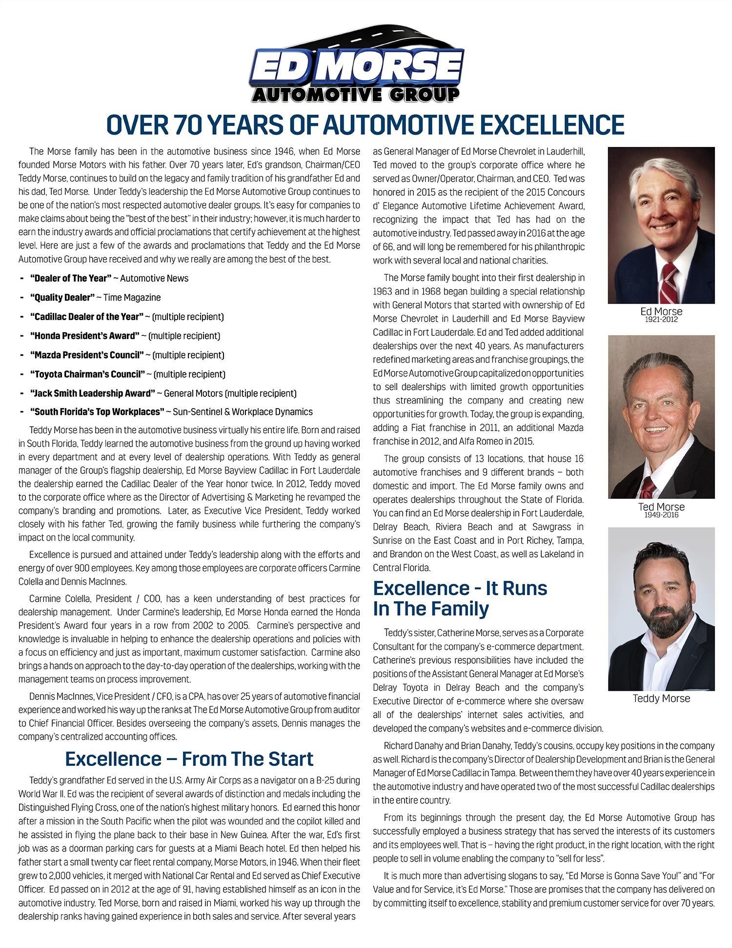 About Ed Morse Cadillac Tampa FL