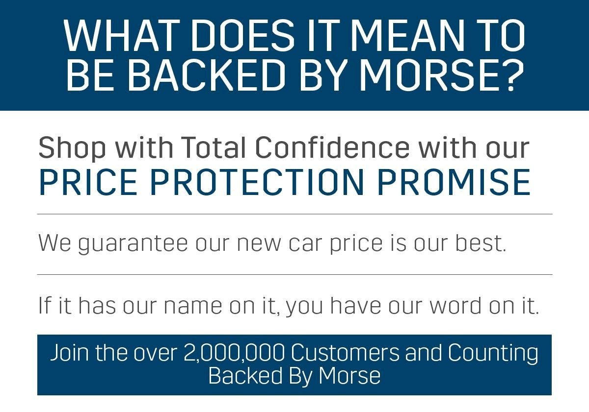 What does it mean to be backed by Morse? Shop with total confidence with our price protection promise.