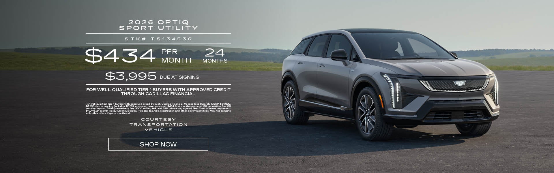 Courtesy 2026 OPTIQ Sport Utility